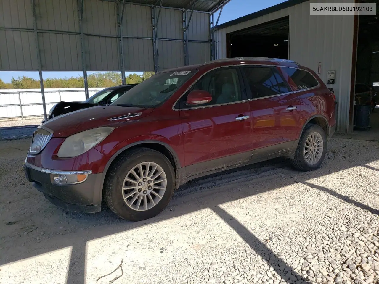5GAKRBED6BJ192108 2011 Buick Enclave Cxl