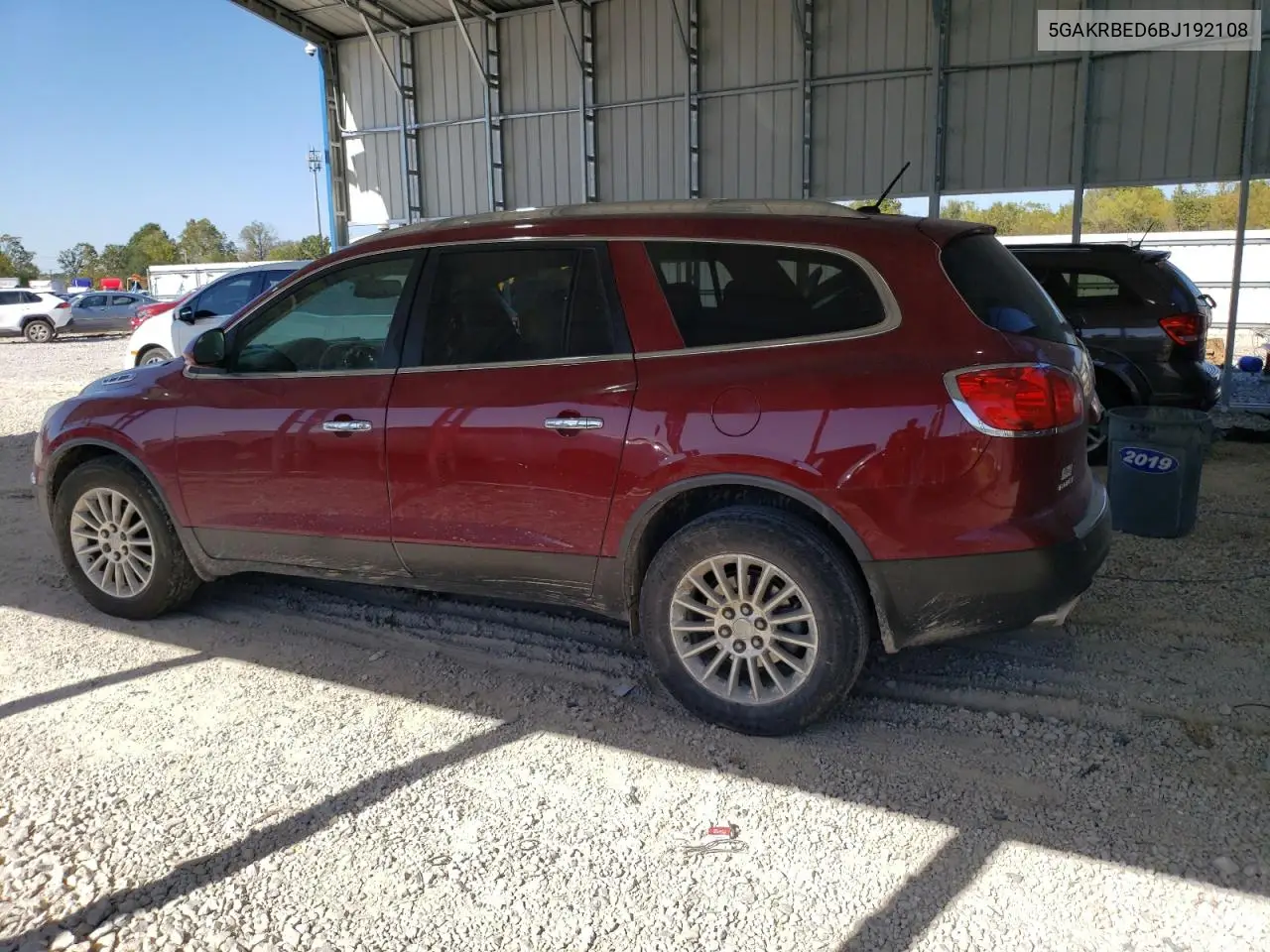 5GAKRBED6BJ192108 2011 Buick Enclave Cxl