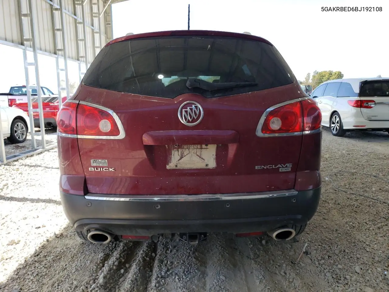 5GAKRBED6BJ192108 2011 Buick Enclave Cxl