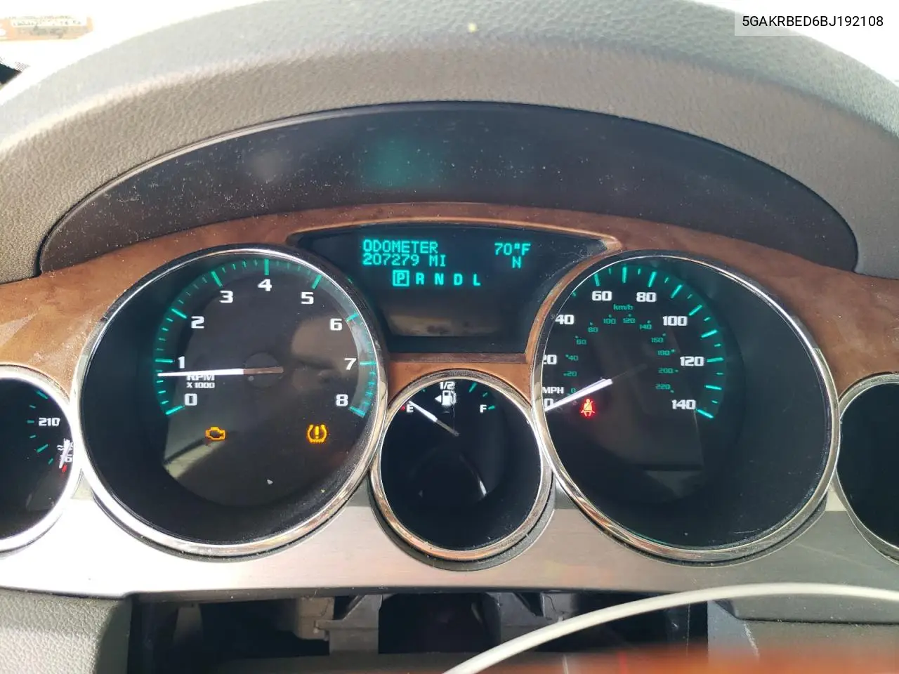 5GAKRBED6BJ192108 2011 Buick Enclave Cxl