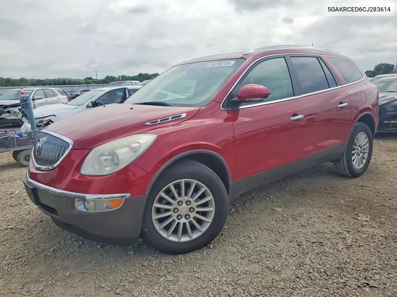 2012 Buick Enclave VIN: 5GAKRCED6CJ283614 Lot: 56290746