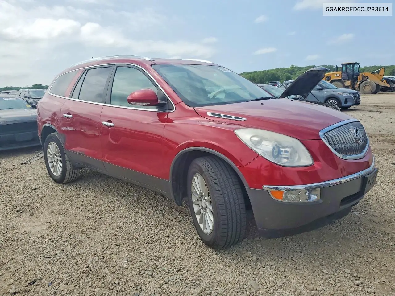 2012 Buick Enclave VIN: 5GAKRCED6CJ283614 Lot: 56290746