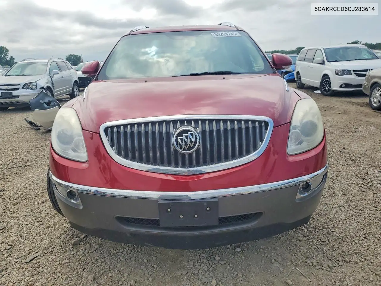 2012 Buick Enclave VIN: 5GAKRCED6CJ283614 Lot: 56290746