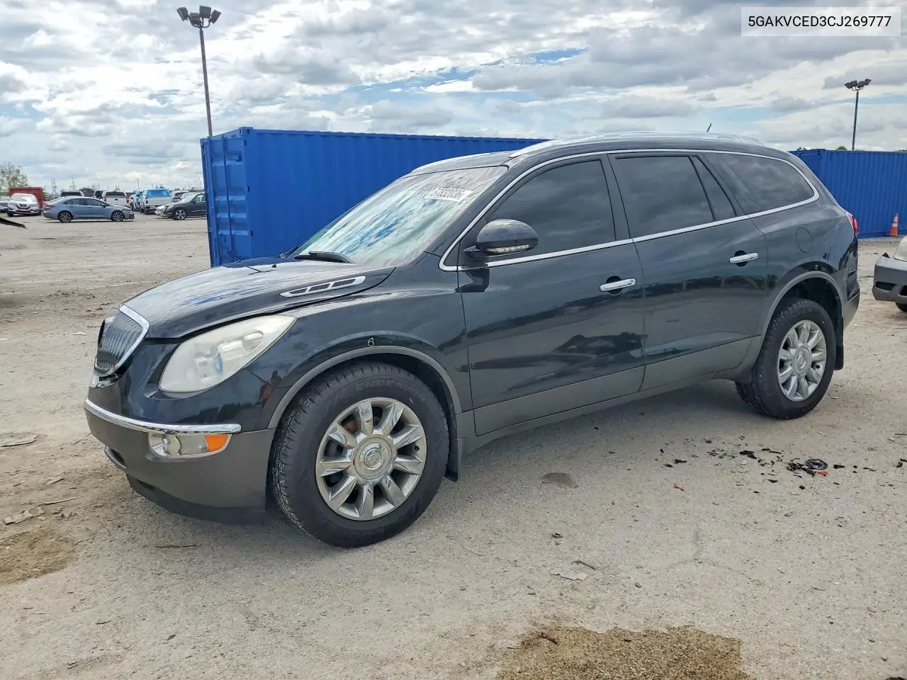 2012 Buick Enclave VIN: 5GAKVCED3CJ269777 Lot: 57832036