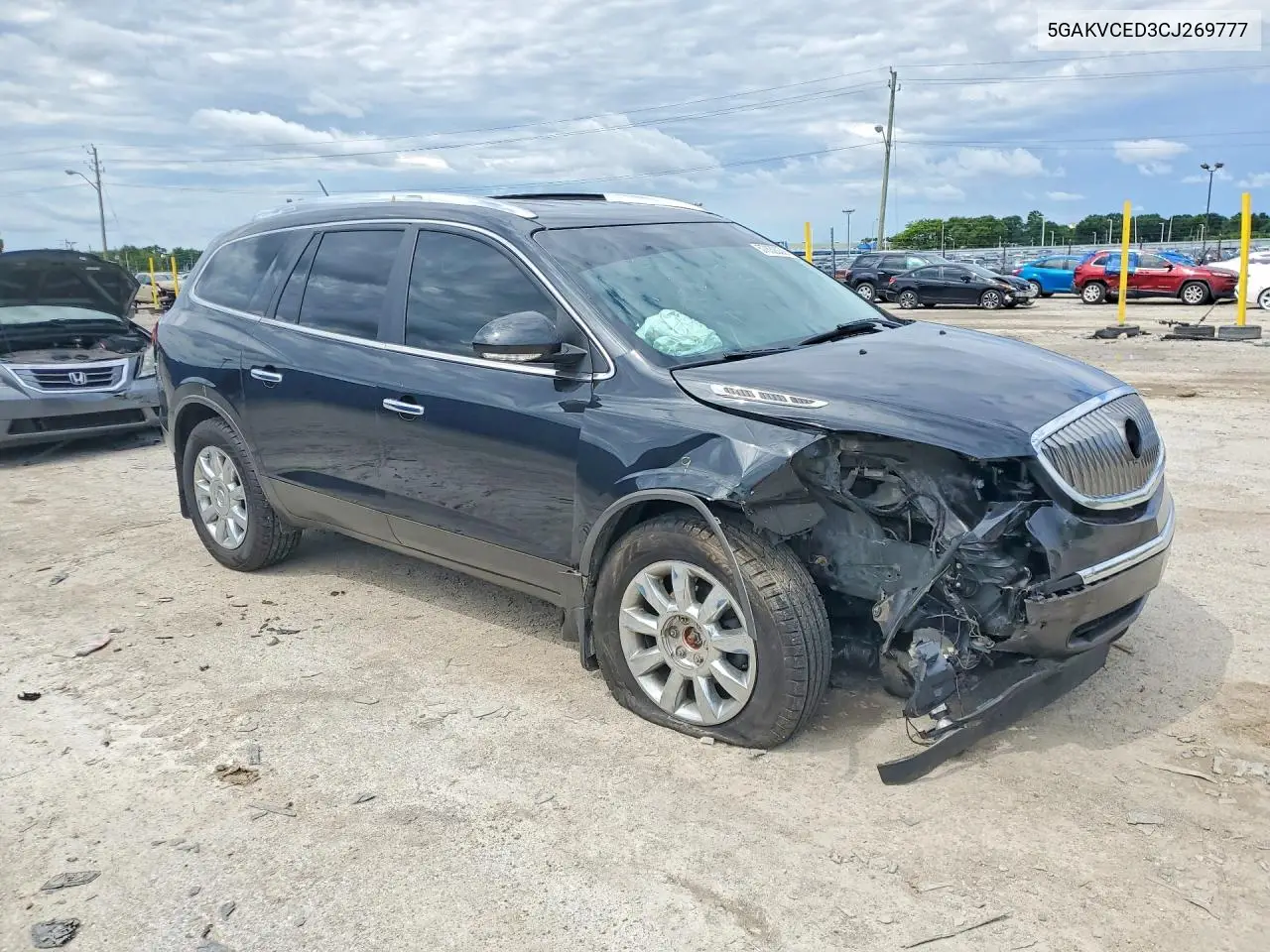 2012 Buick Enclave VIN: 5GAKVCED3CJ269777 Lot: 57832036