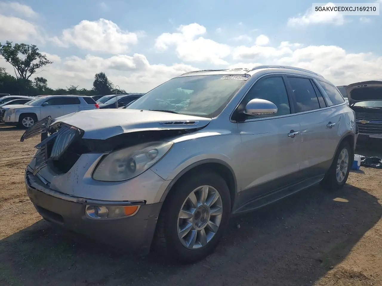 2012 Buick Enclave VIN: 5GAKVCEDXCJ169210 Lot: 60214506