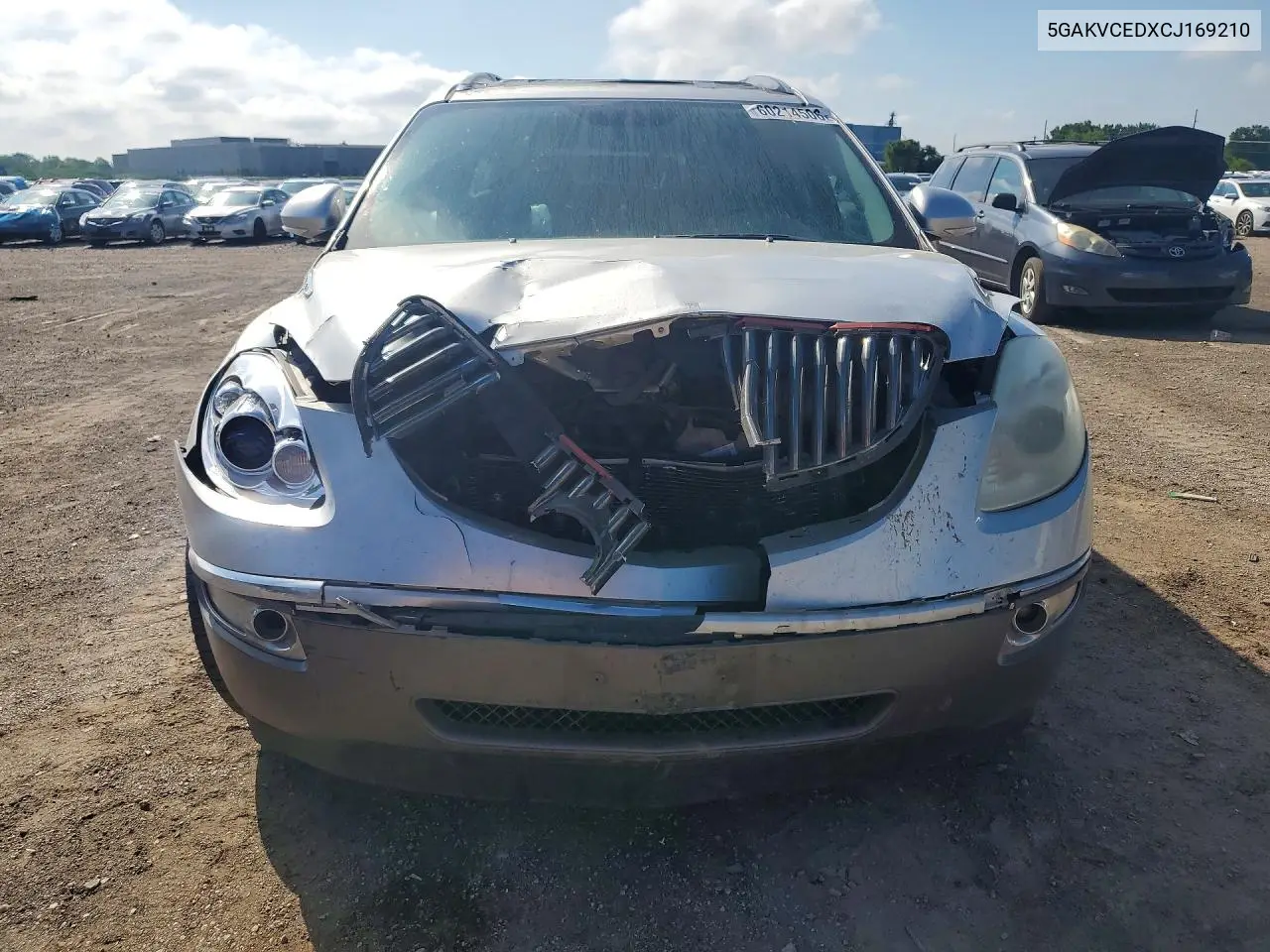 2012 Buick Enclave VIN: 5GAKVCEDXCJ169210 Lot: 60214506