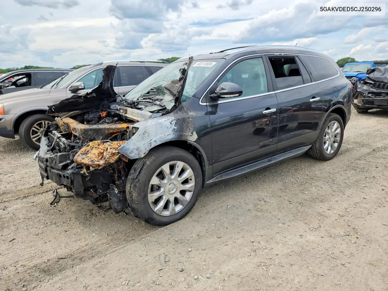 2012 Buick Enclave VIN: 5GAKVDED5CJ250296 Lot: 60315806