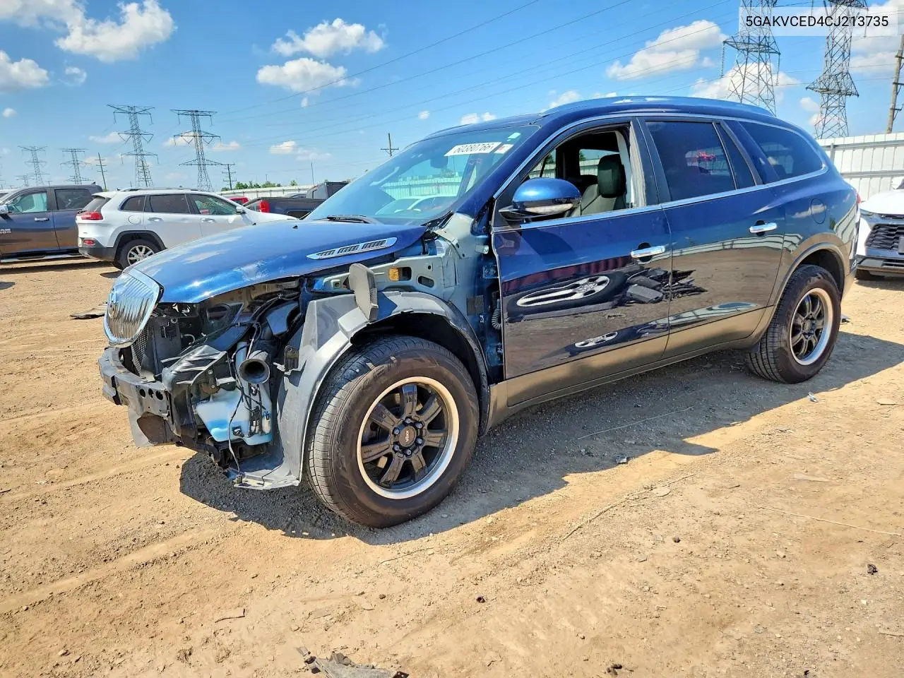 2012 Buick Enclave VIN: 5GAKVCED4CJ213735 Lot: 60380766