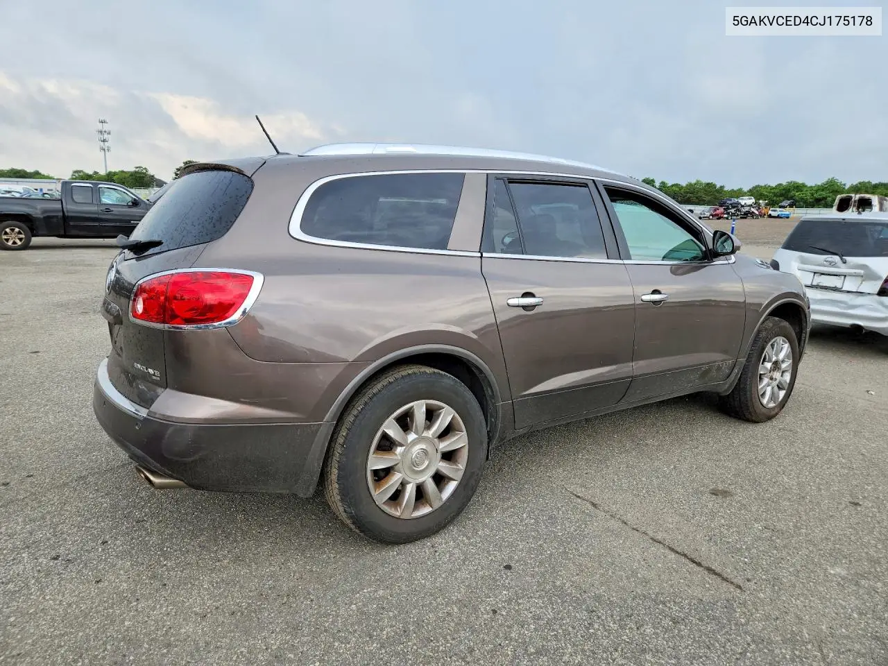2012 Buick Enclave VIN: 5GAKVCED4CJ175178 Lot: 60388036