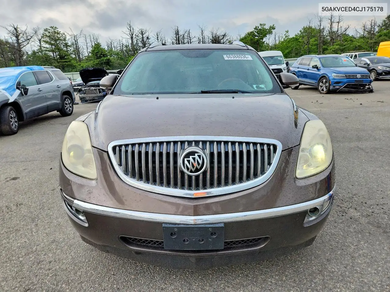 2012 Buick Enclave VIN: 5GAKVCED4CJ175178 Lot: 60388036