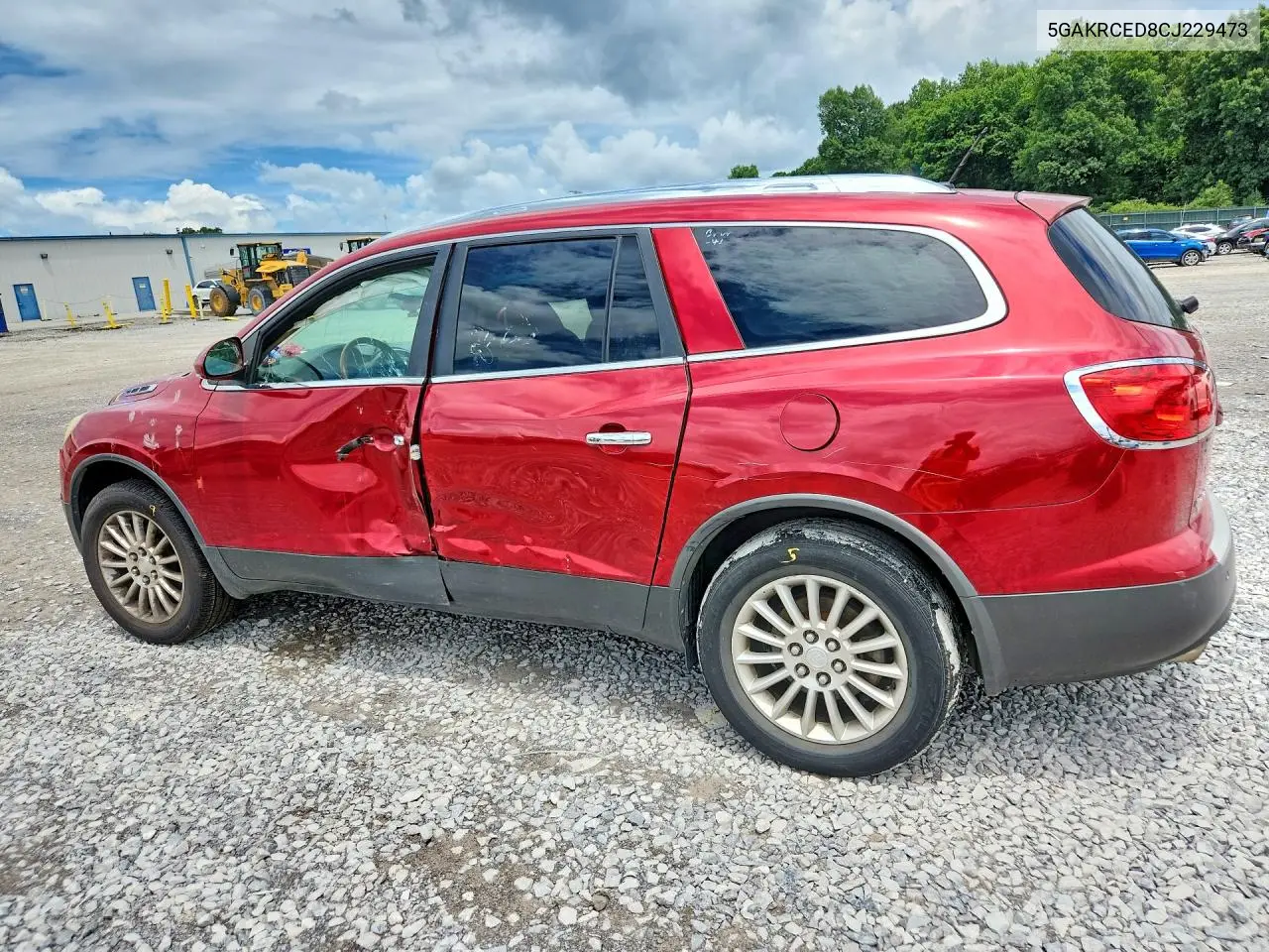 2012 Buick Enclave VIN: 5GAKRCED8CJ229473 Lot: 60944816
