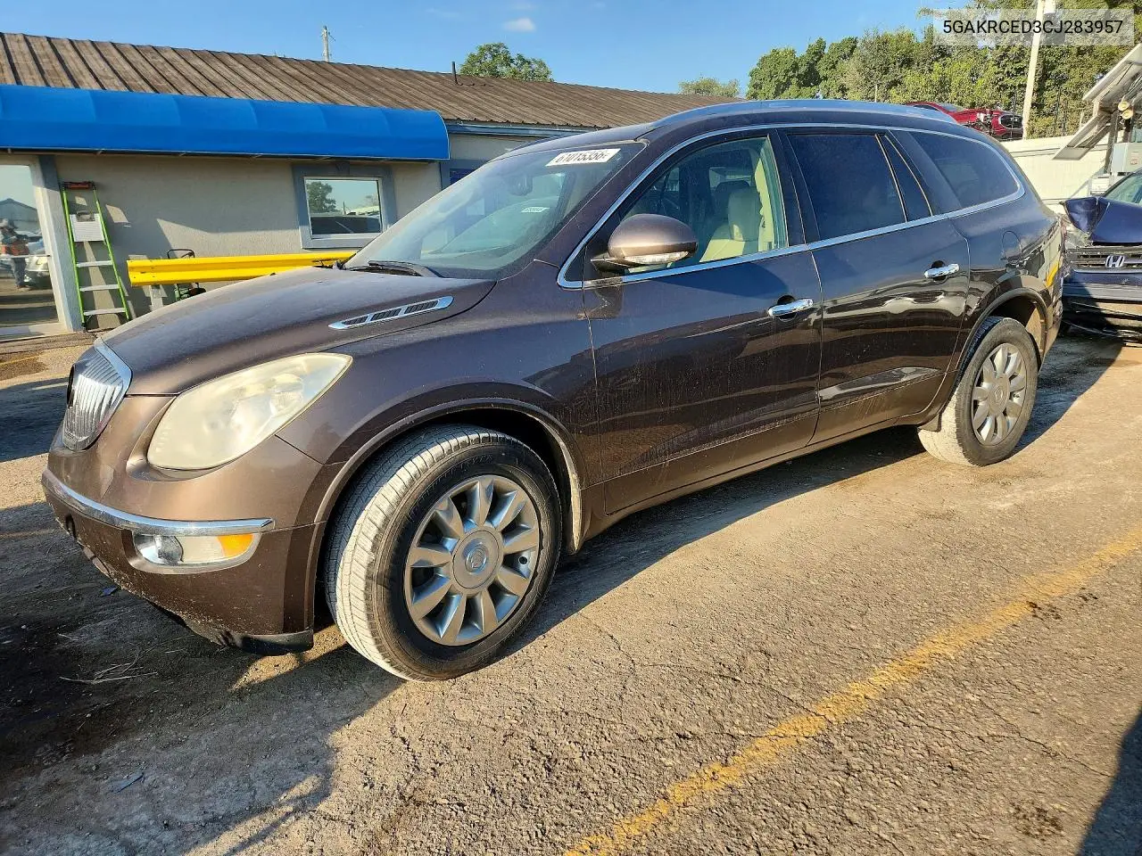 2012 Buick Enclave VIN: 5GAKRCED3CJ283957 Lot: 61015356