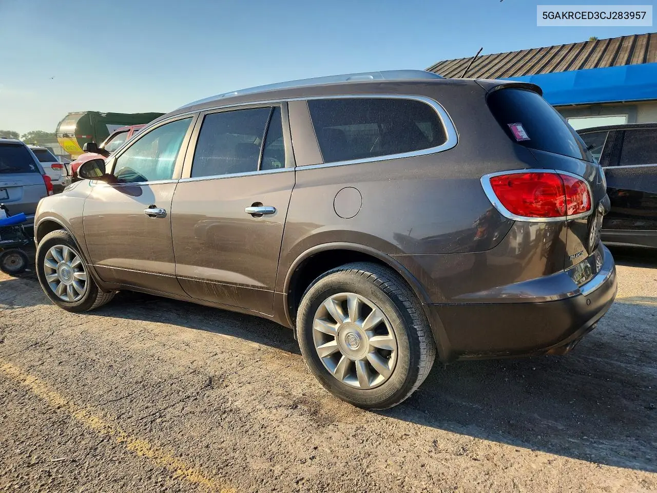 2012 Buick Enclave VIN: 5GAKRCED3CJ283957 Lot: 61015356