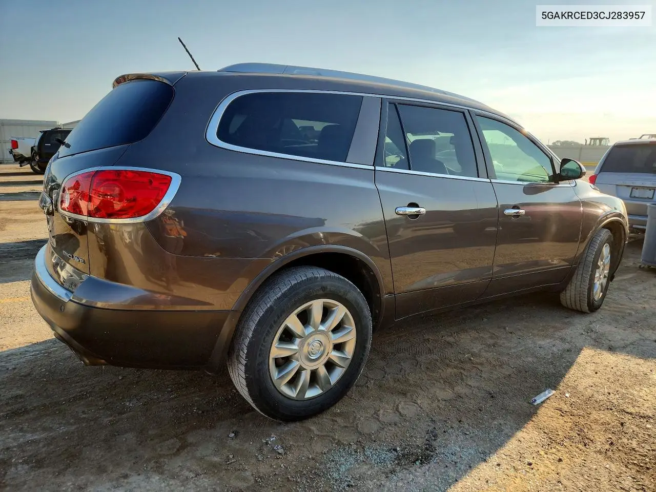 2012 Buick Enclave VIN: 5GAKRCED3CJ283957 Lot: 61015356