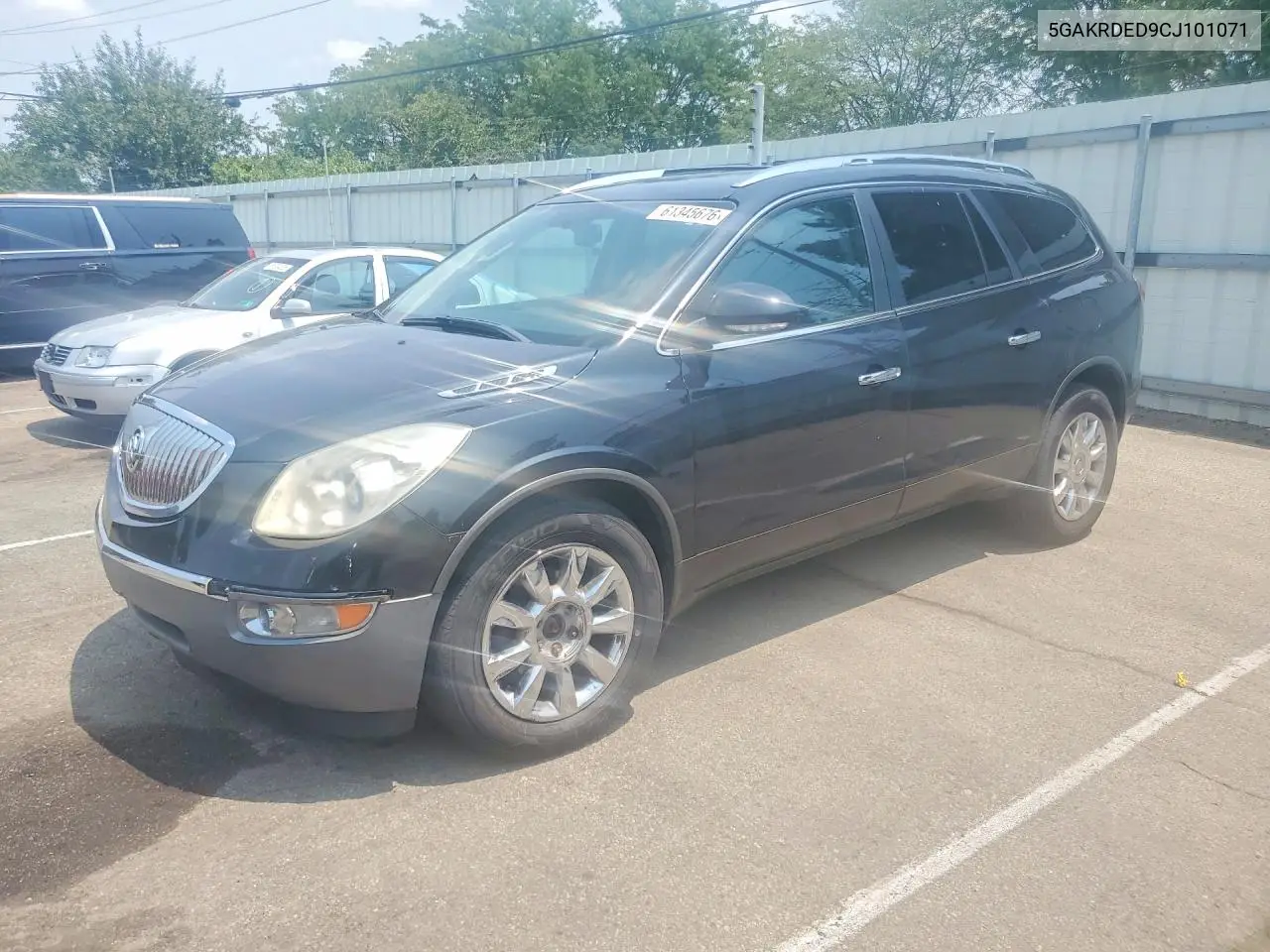2012 Buick Enclave VIN: 5GAKRDED9CJ101071 Lot: 61345676