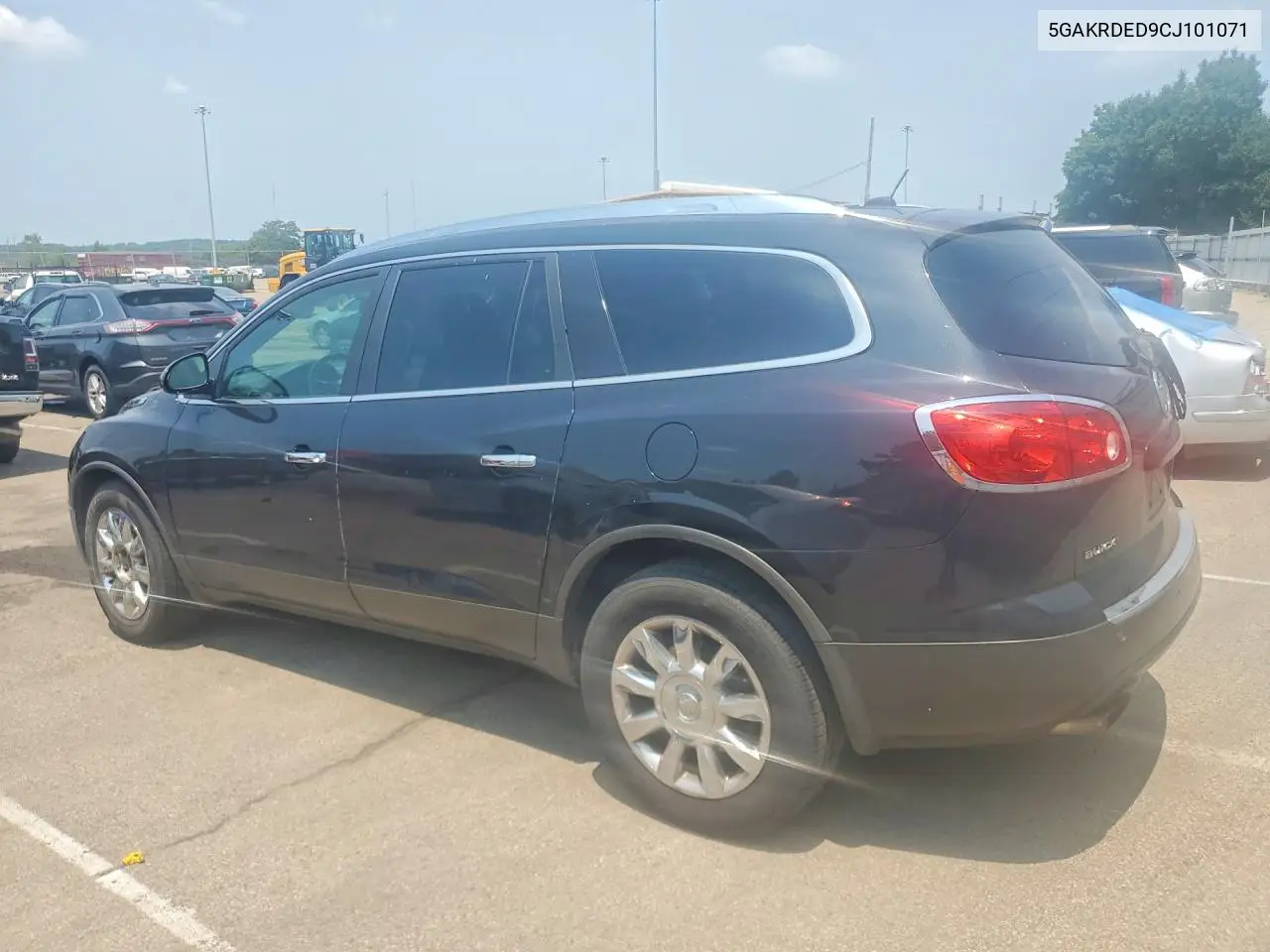 2012 Buick Enclave VIN: 5GAKRDED9CJ101071 Lot: 61345676