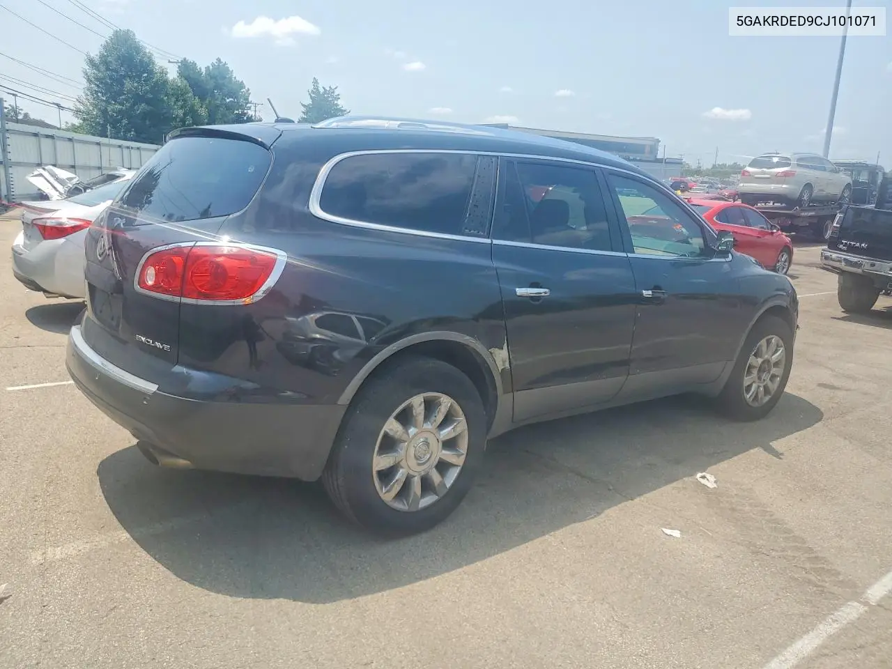 2012 Buick Enclave VIN: 5GAKRDED9CJ101071 Lot: 61345676