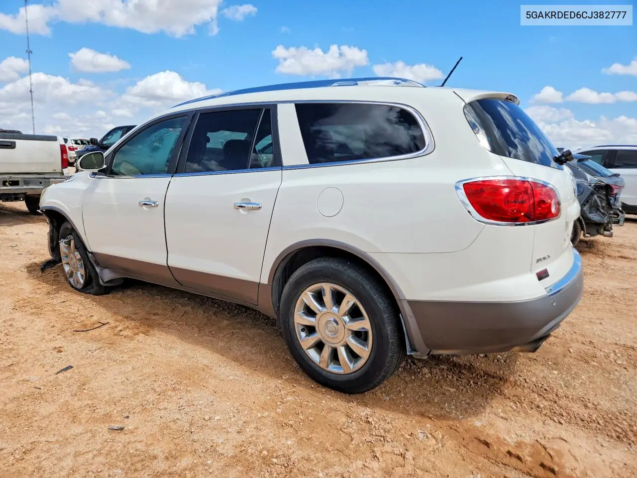 2012 Buick Enclave VIN: 5GAKRDED6CJ382777 Lot: 61399826