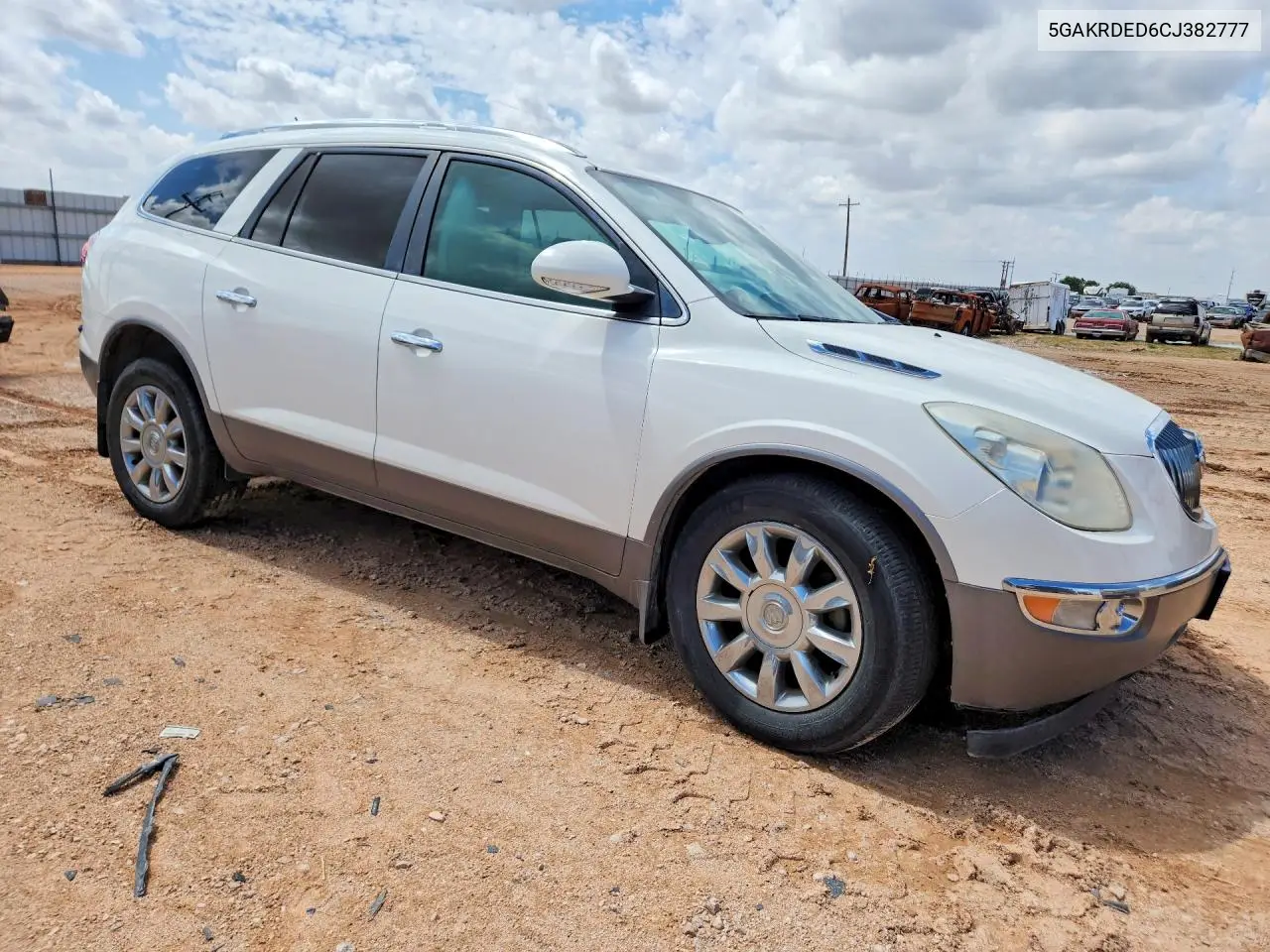 2012 Buick Enclave VIN: 5GAKRDED6CJ382777 Lot: 61399826