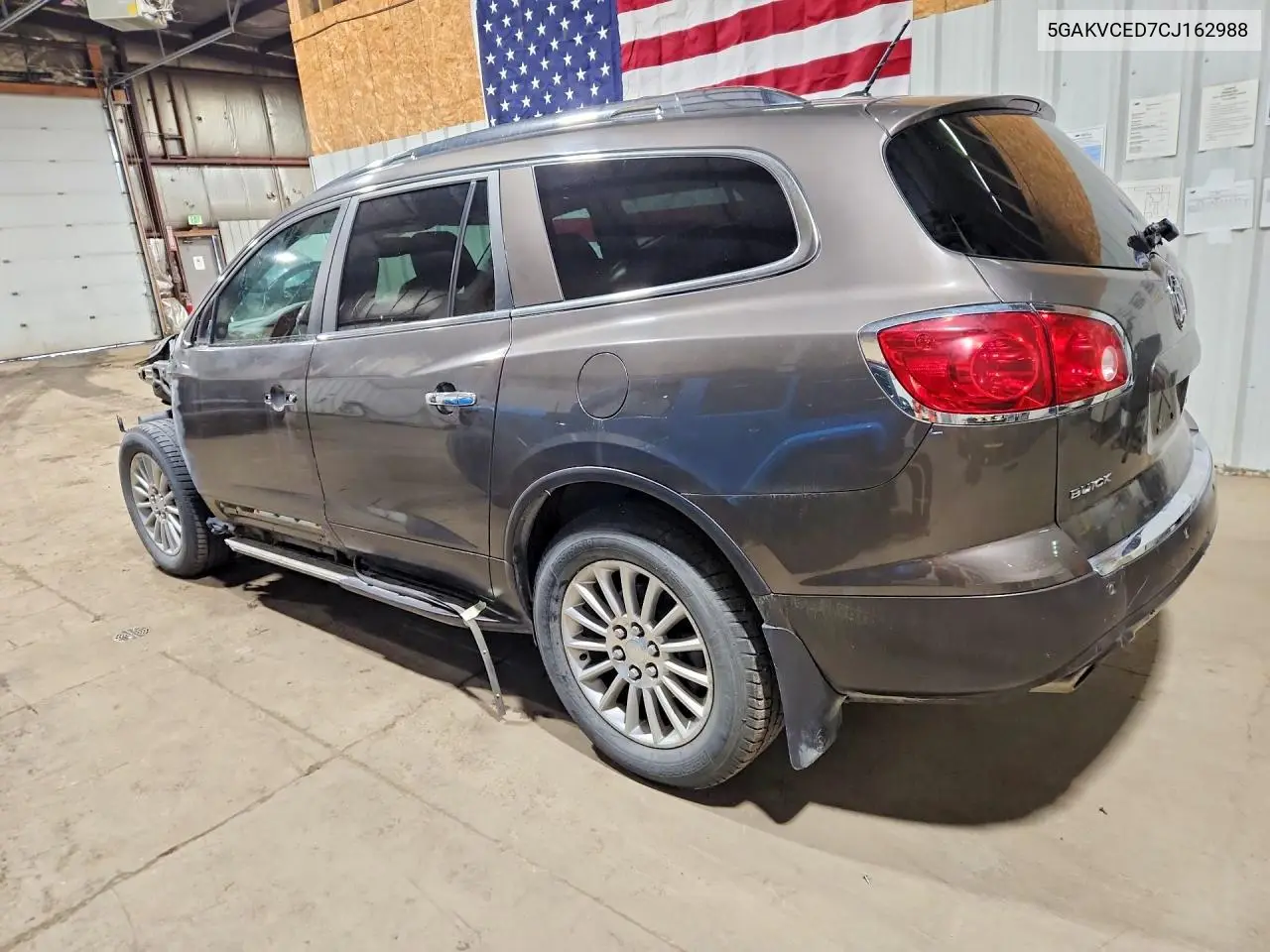 2012 Buick Enclave VIN: 5GAKVCED7CJ162988 Lot: 61797386
