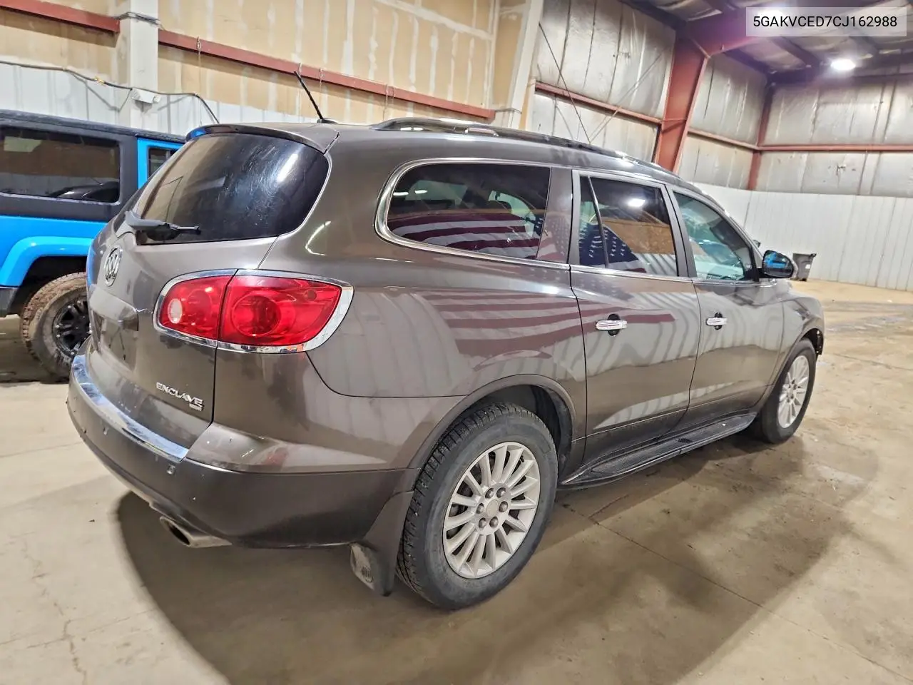 2012 Buick Enclave VIN: 5GAKVCED7CJ162988 Lot: 61797386