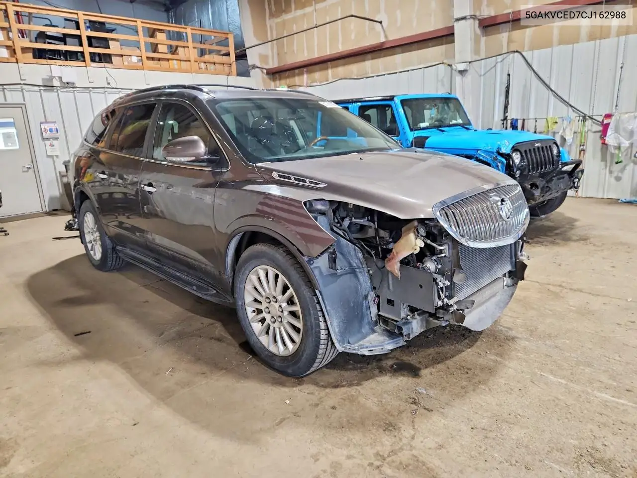 2012 Buick Enclave VIN: 5GAKVCED7CJ162988 Lot: 61797386