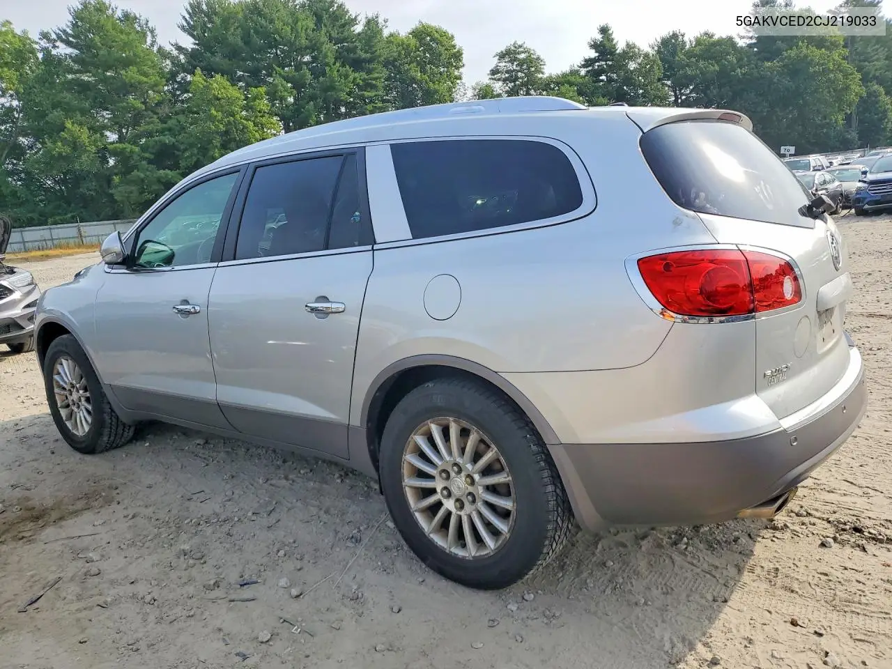 2012 Buick Enclave VIN: 5GAKVCED2CJ219033 Lot: 62004436