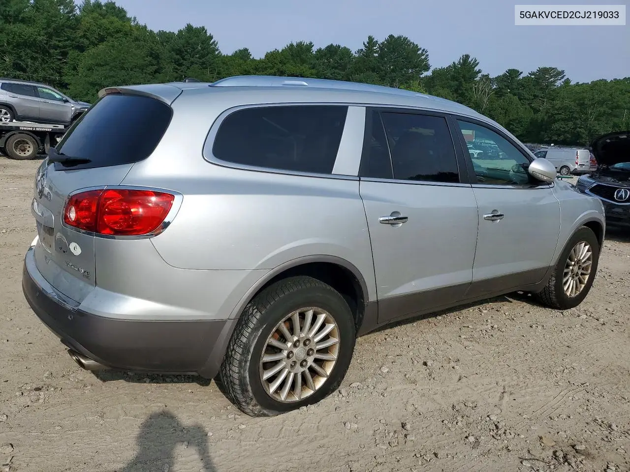 2012 Buick Enclave VIN: 5GAKVCED2CJ219033 Lot: 62004436