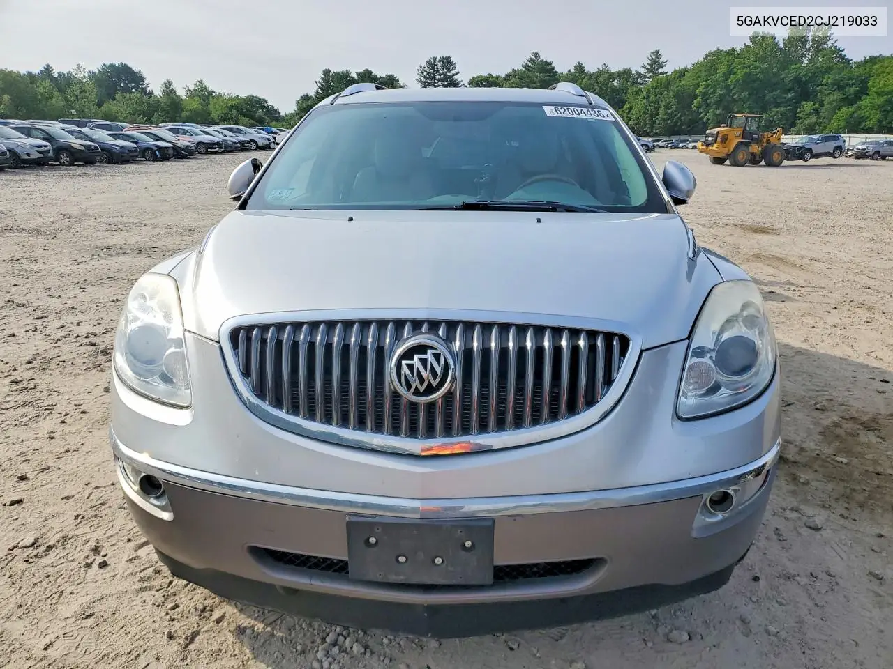 2012 Buick Enclave VIN: 5GAKVCED2CJ219033 Lot: 62004436