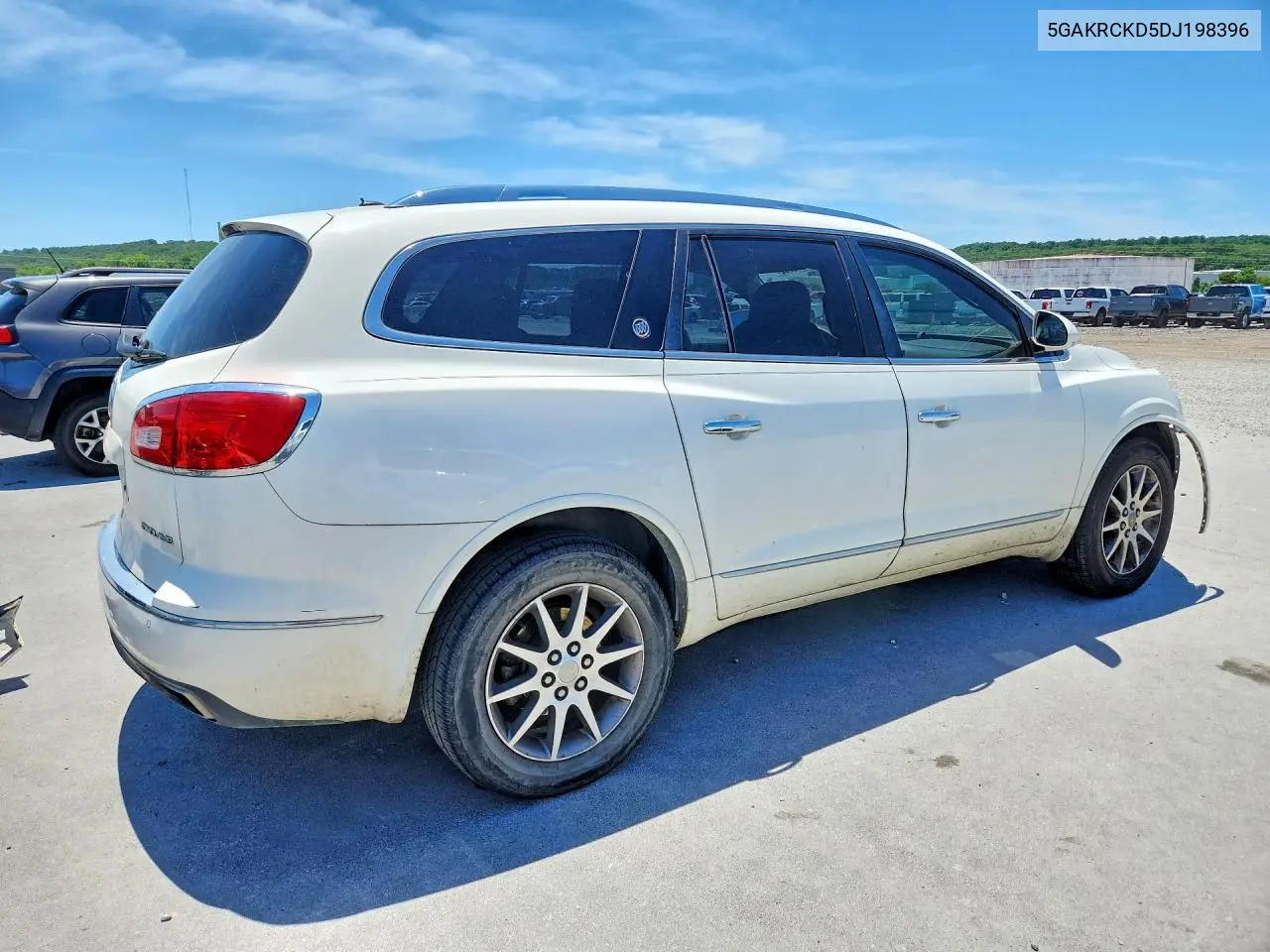 2013 Buick Enclave VIN: 5GAKRCKD5DJ198396 Lot: 57142706