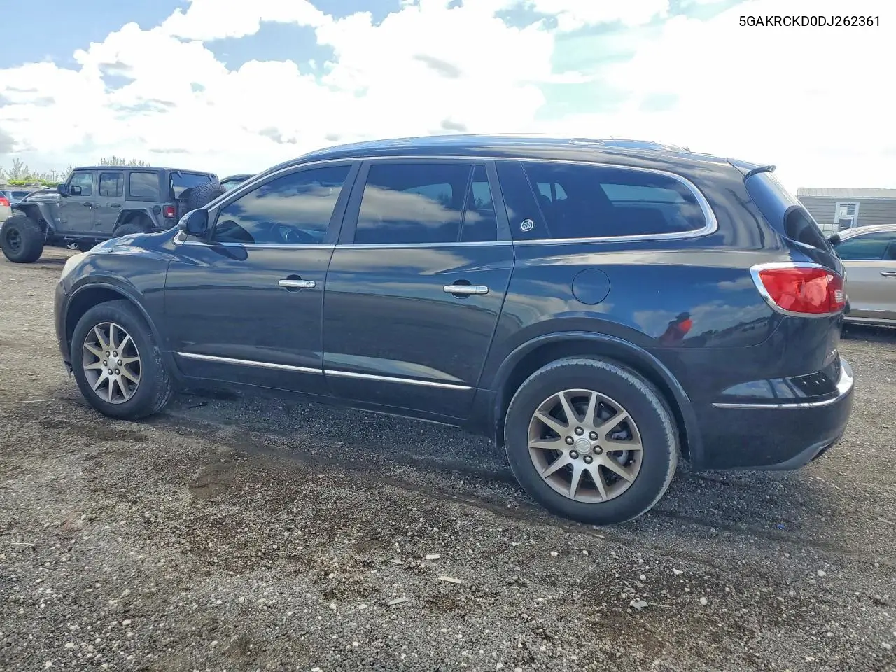 2013 Buick Enclave VIN: 5GAKRCKD0DJ262361 Lot: 59091836