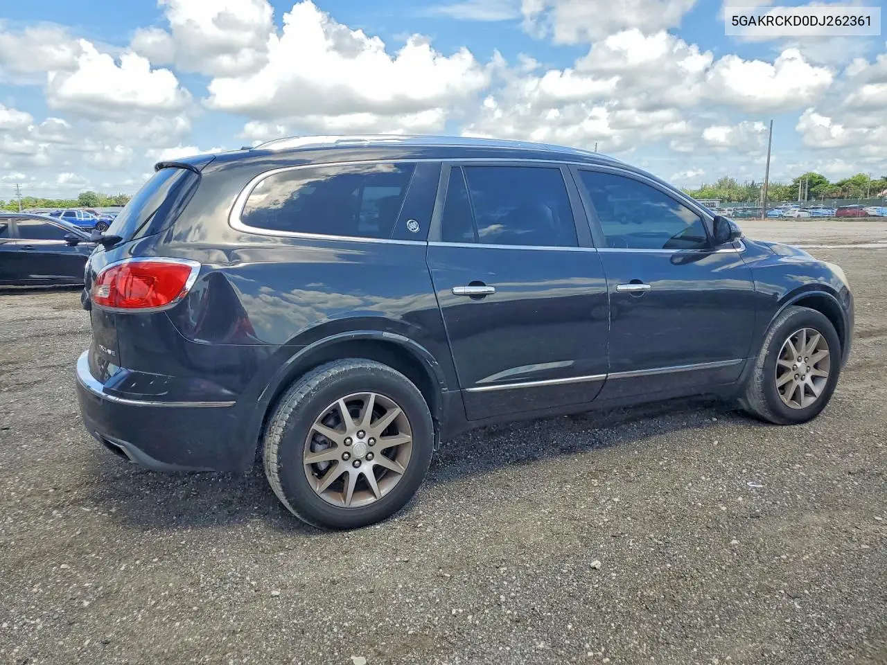 2013 Buick Enclave VIN: 5GAKRCKD0DJ262361 Lot: 59091836