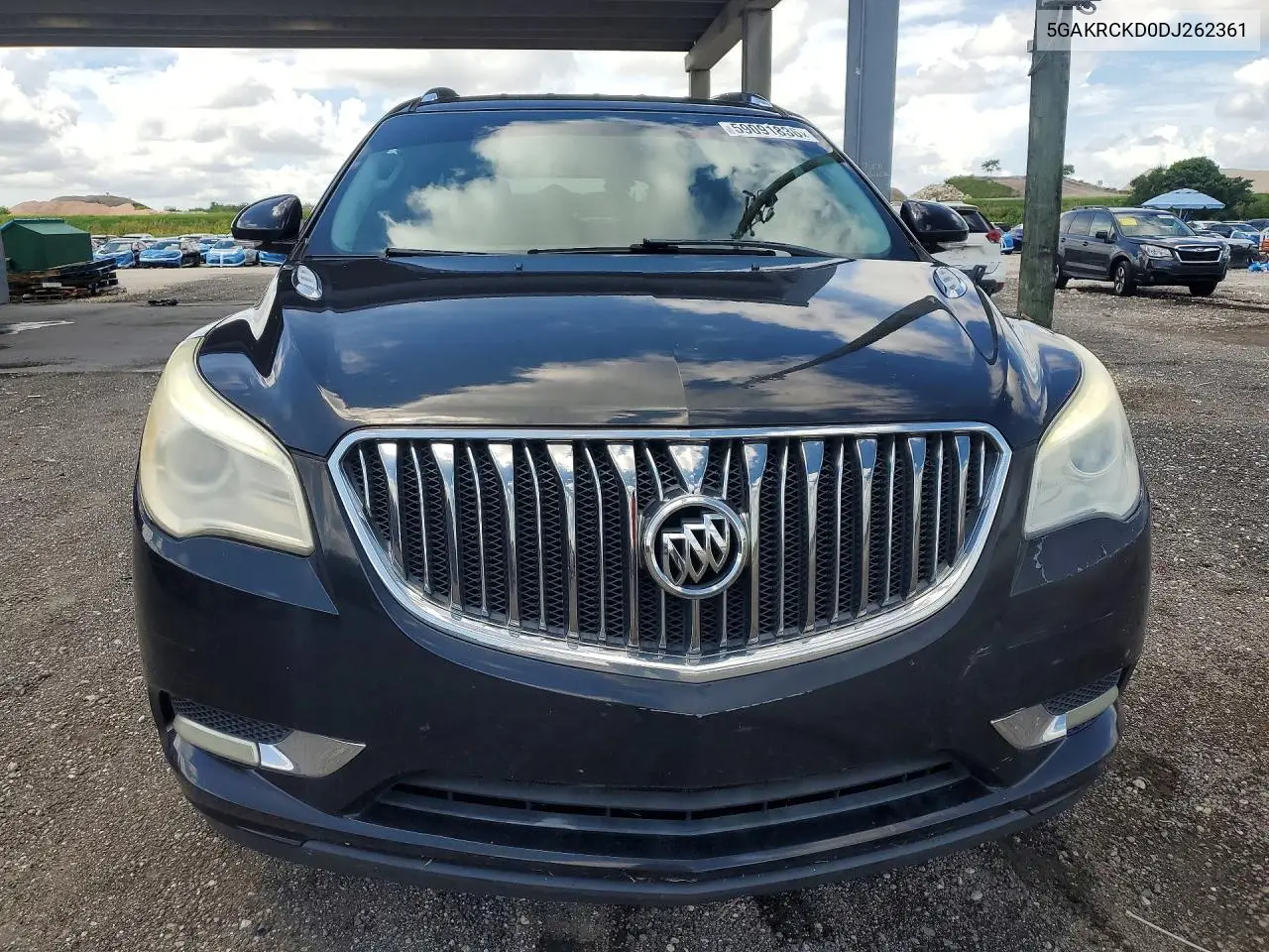 2013 Buick Enclave VIN: 5GAKRCKD0DJ262361 Lot: 59091836