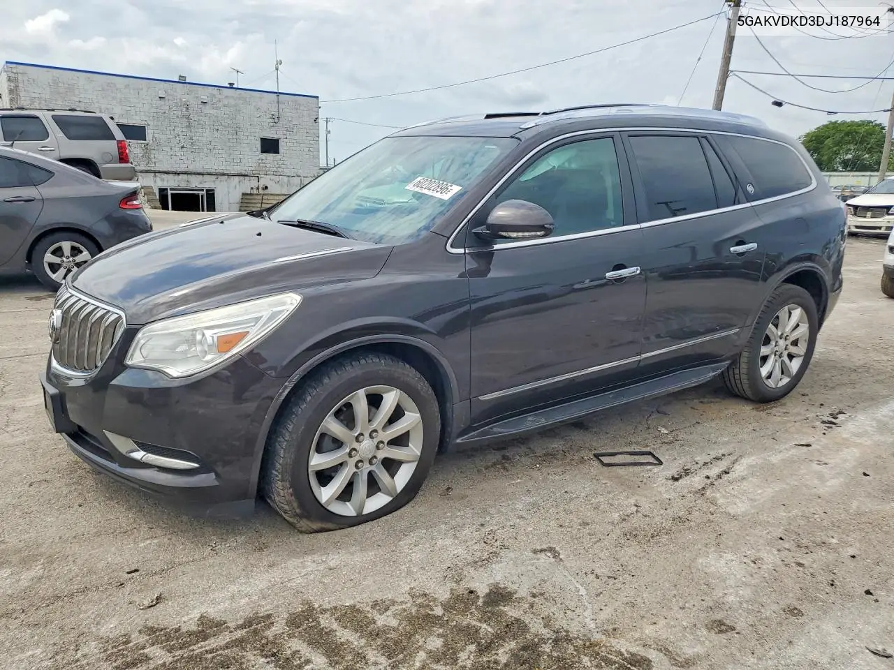 2013 Buick Enclave VIN: 5GAKVDKD3DJ187964 Lot: 60202896