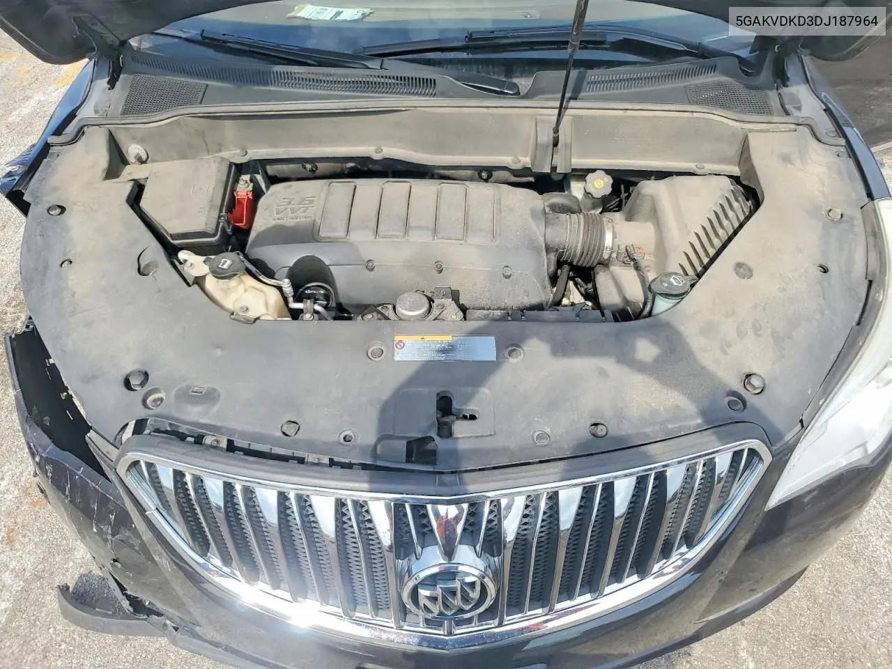 2013 Buick Enclave VIN: 5GAKVDKD3DJ187964 Lot: 60202896