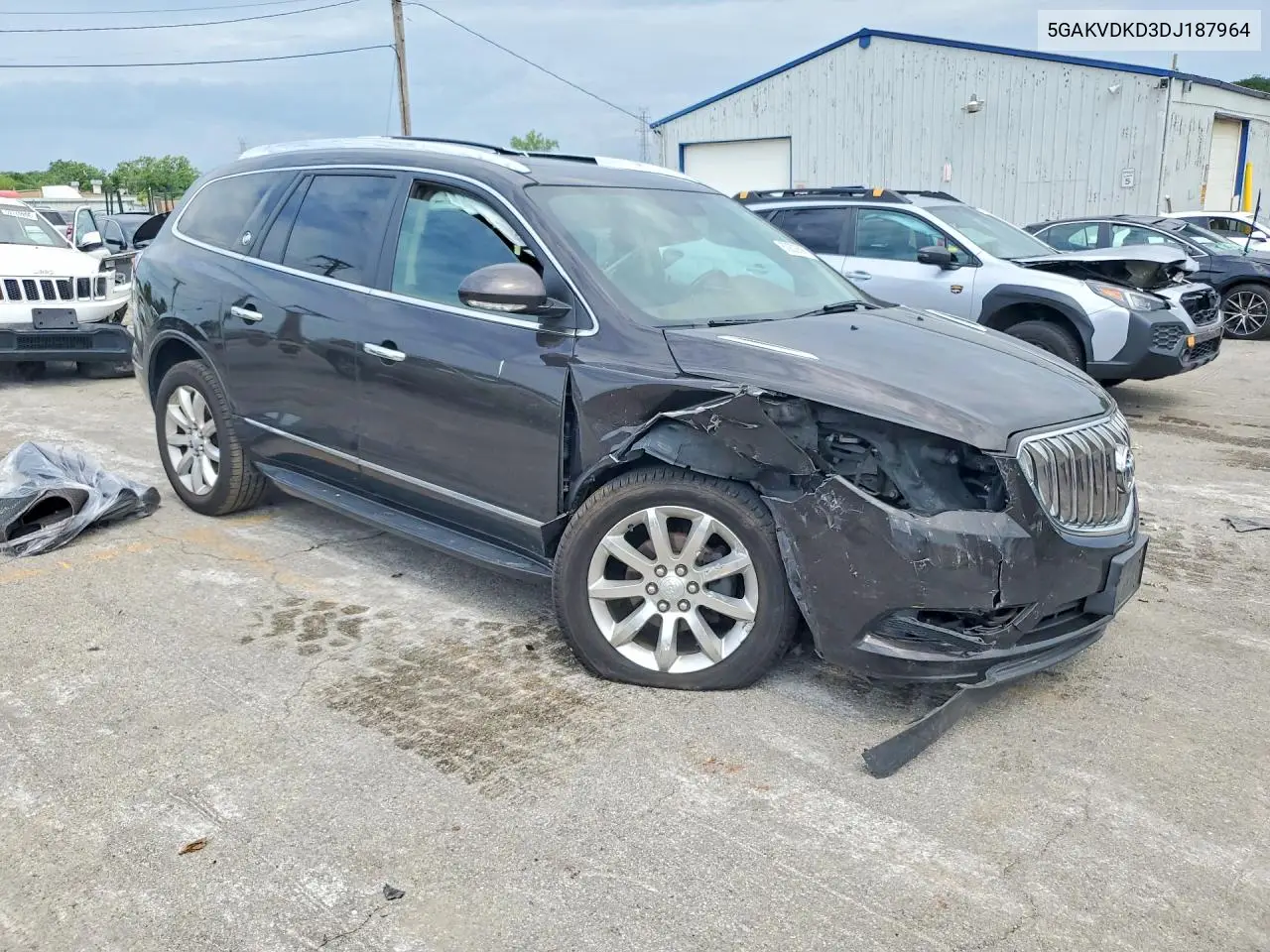 2013 Buick Enclave VIN: 5GAKVDKD3DJ187964 Lot: 60202896
