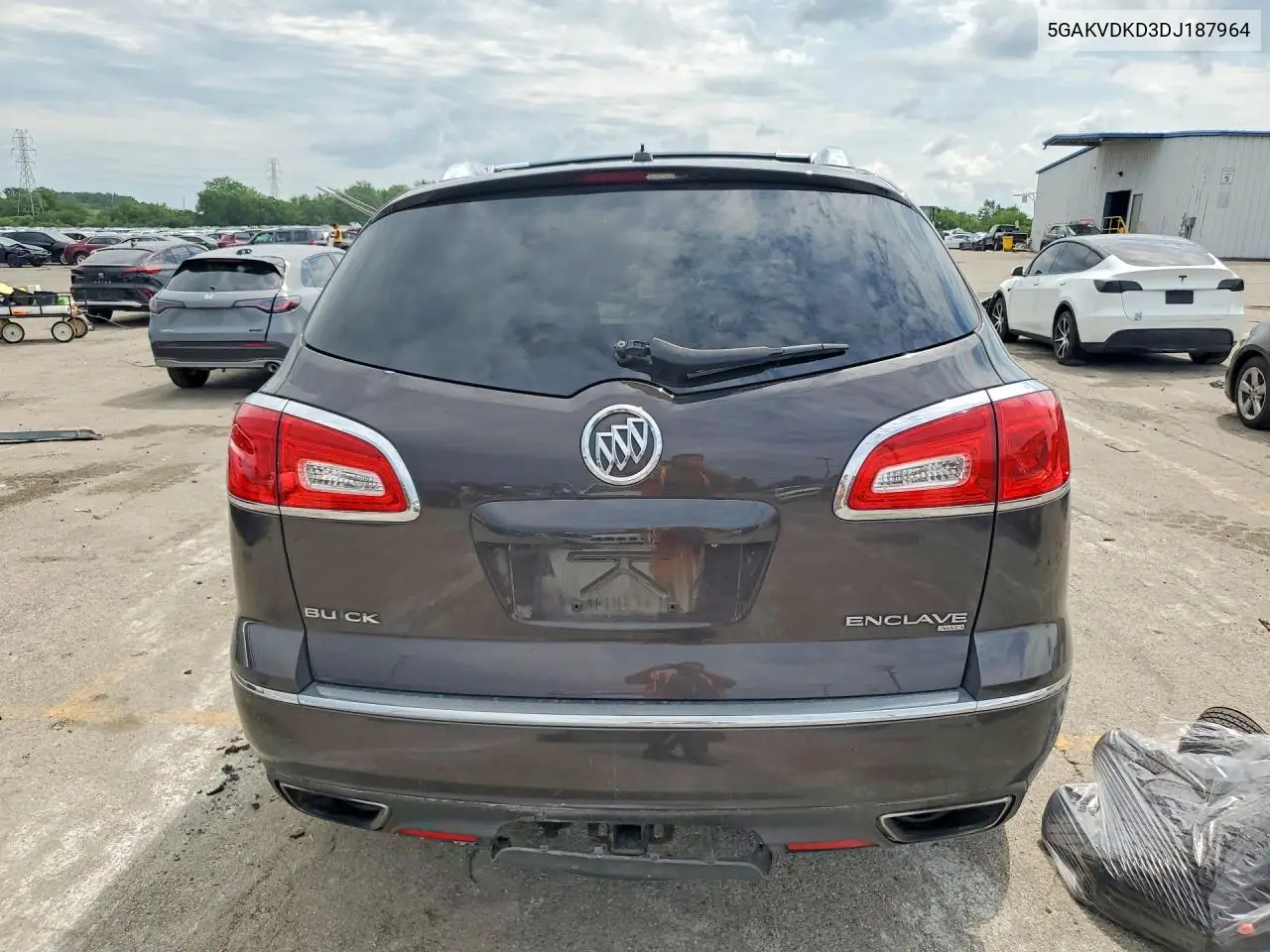 2013 Buick Enclave VIN: 5GAKVDKD3DJ187964 Lot: 60202896