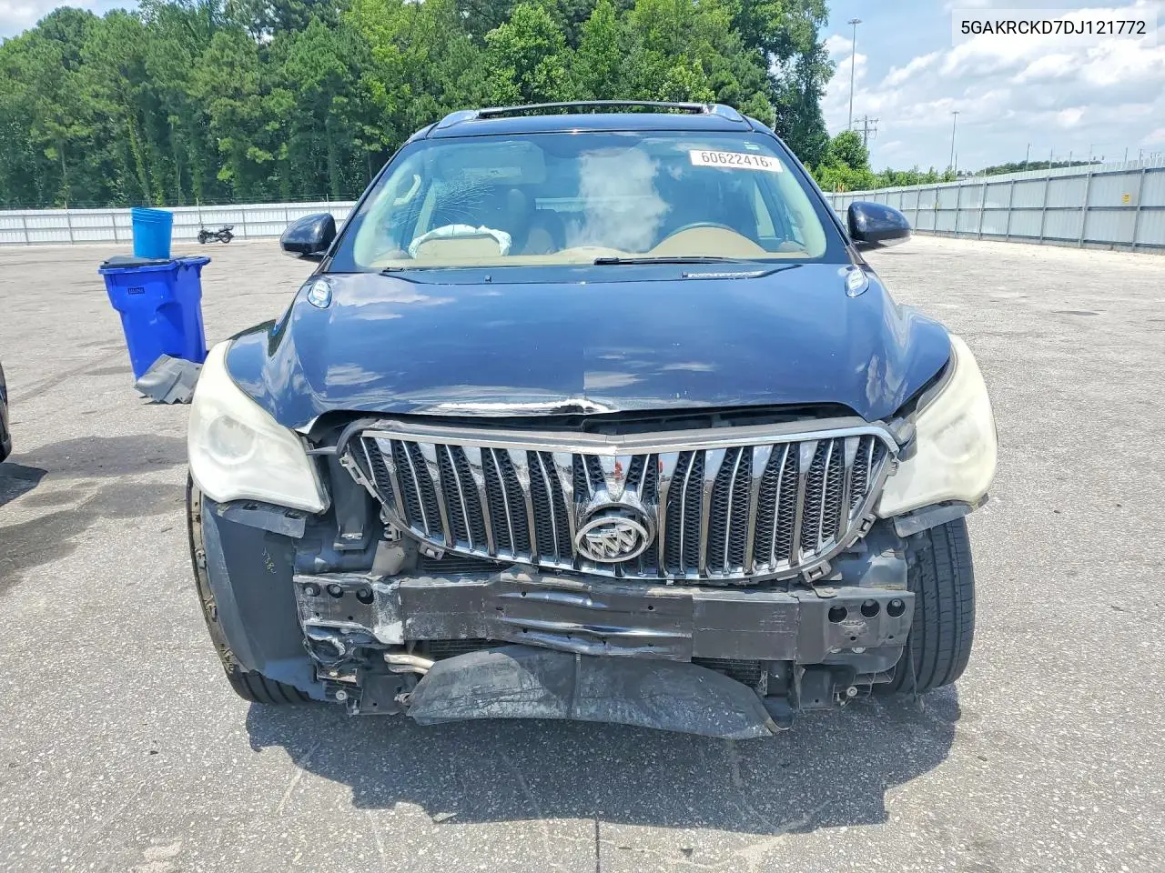 2013 Buick Enclave VIN: 5GAKRCKD7DJ121772 Lot: 60622416