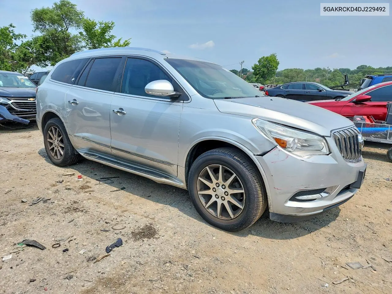 2013 Buick Enclave VIN: 5GAKRCKD4DJ229492 Lot: 60757296
