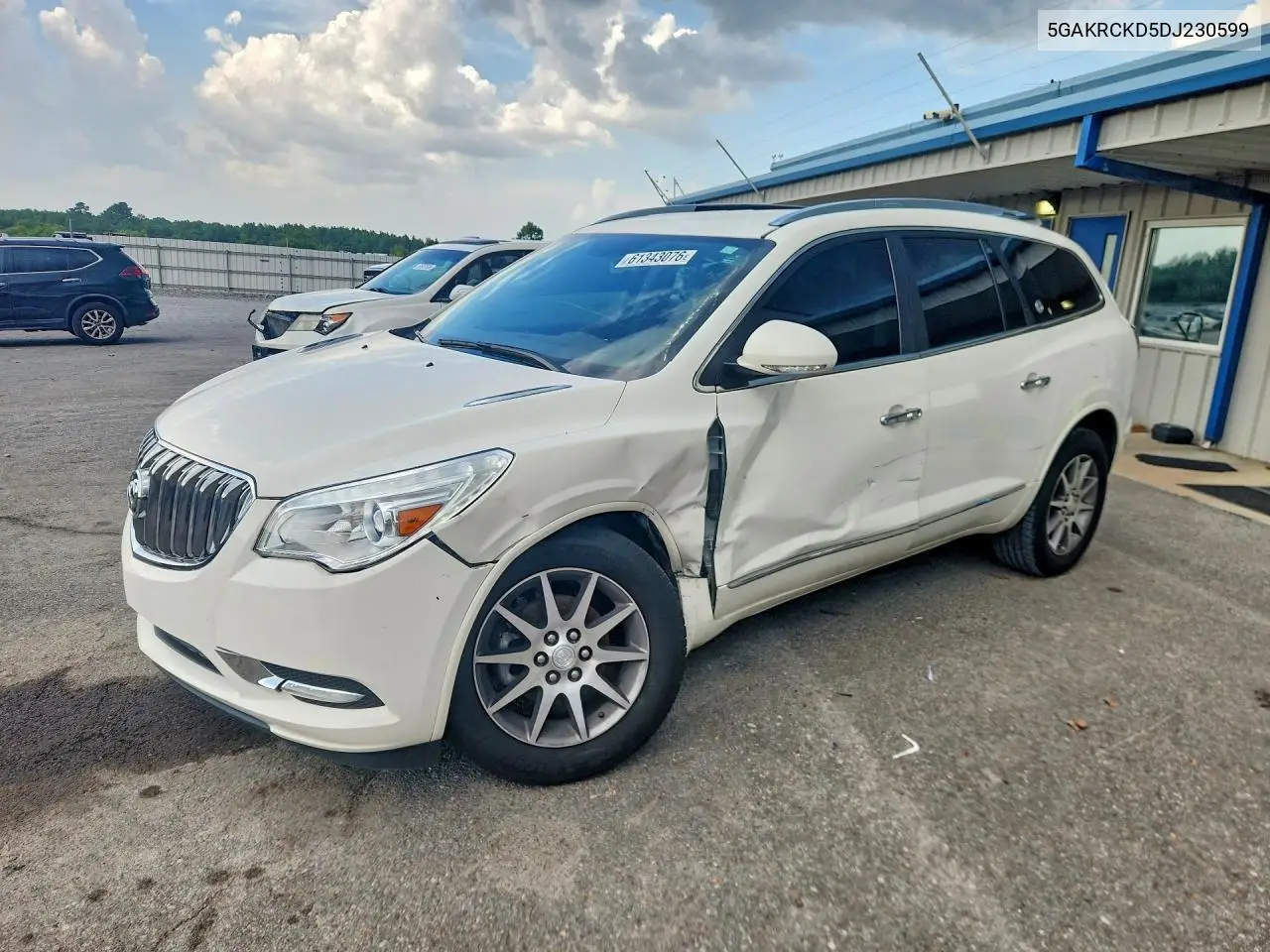 2013 Buick Enclave VIN: 5GAKRCKD5DJ230599 Lot: 61343076