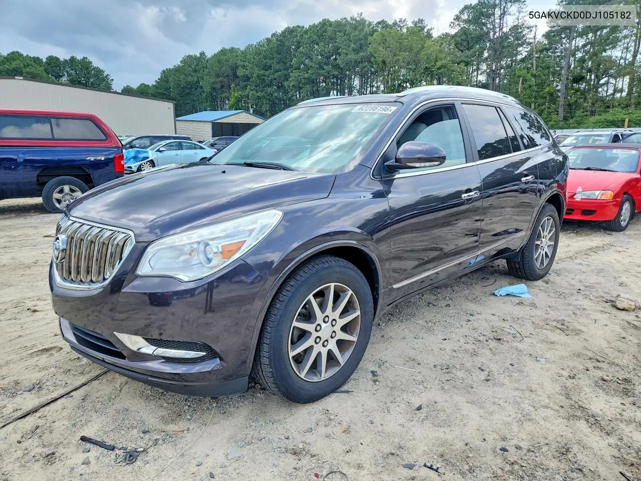 2013 Buick Enclave VIN: 5GAKVCKD0DJ105182 Lot: 62286196