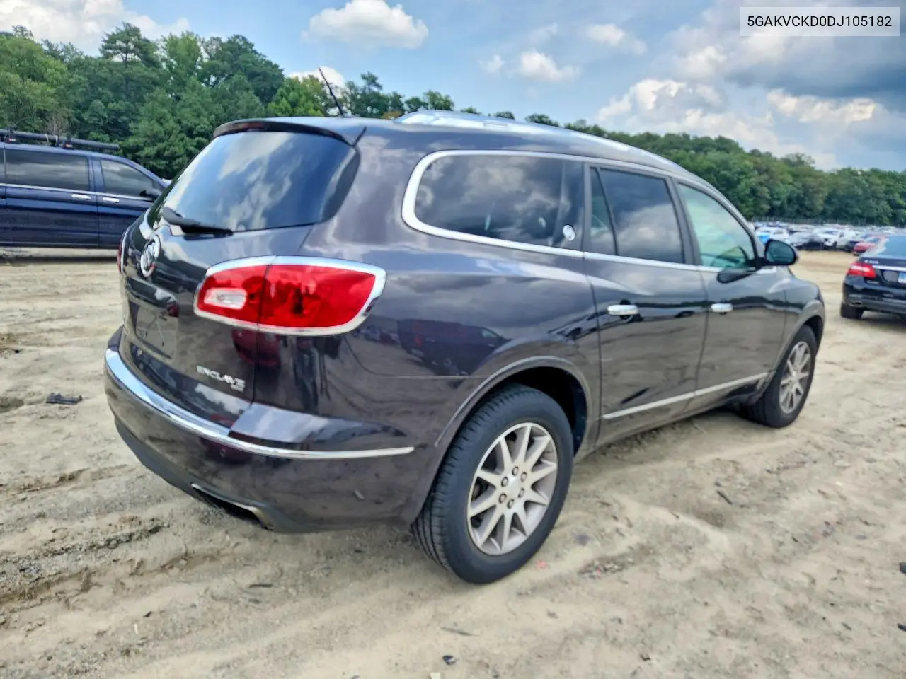 2013 Buick Enclave VIN: 5GAKVCKD0DJ105182 Lot: 62286196