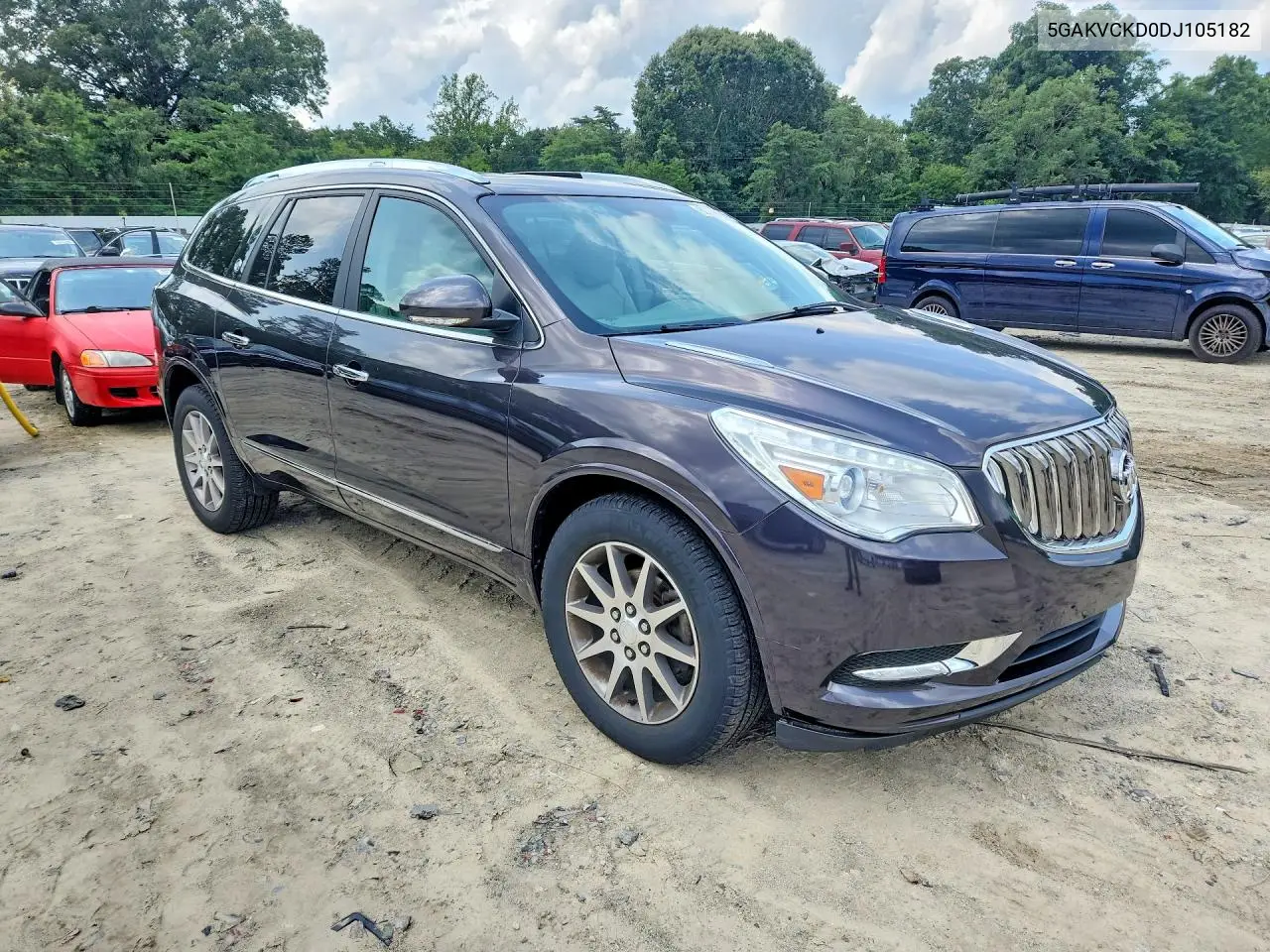 2013 Buick Enclave VIN: 5GAKVCKD0DJ105182 Lot: 62286196