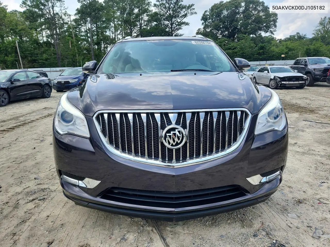 2013 Buick Enclave VIN: 5GAKVCKD0DJ105182 Lot: 62286196