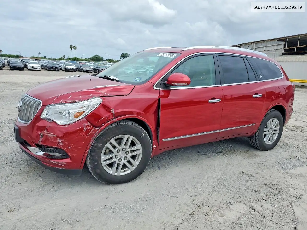 2014 Buick Enclave VIN: 5GAKVAKD6EJ229219 Lot: 55777276