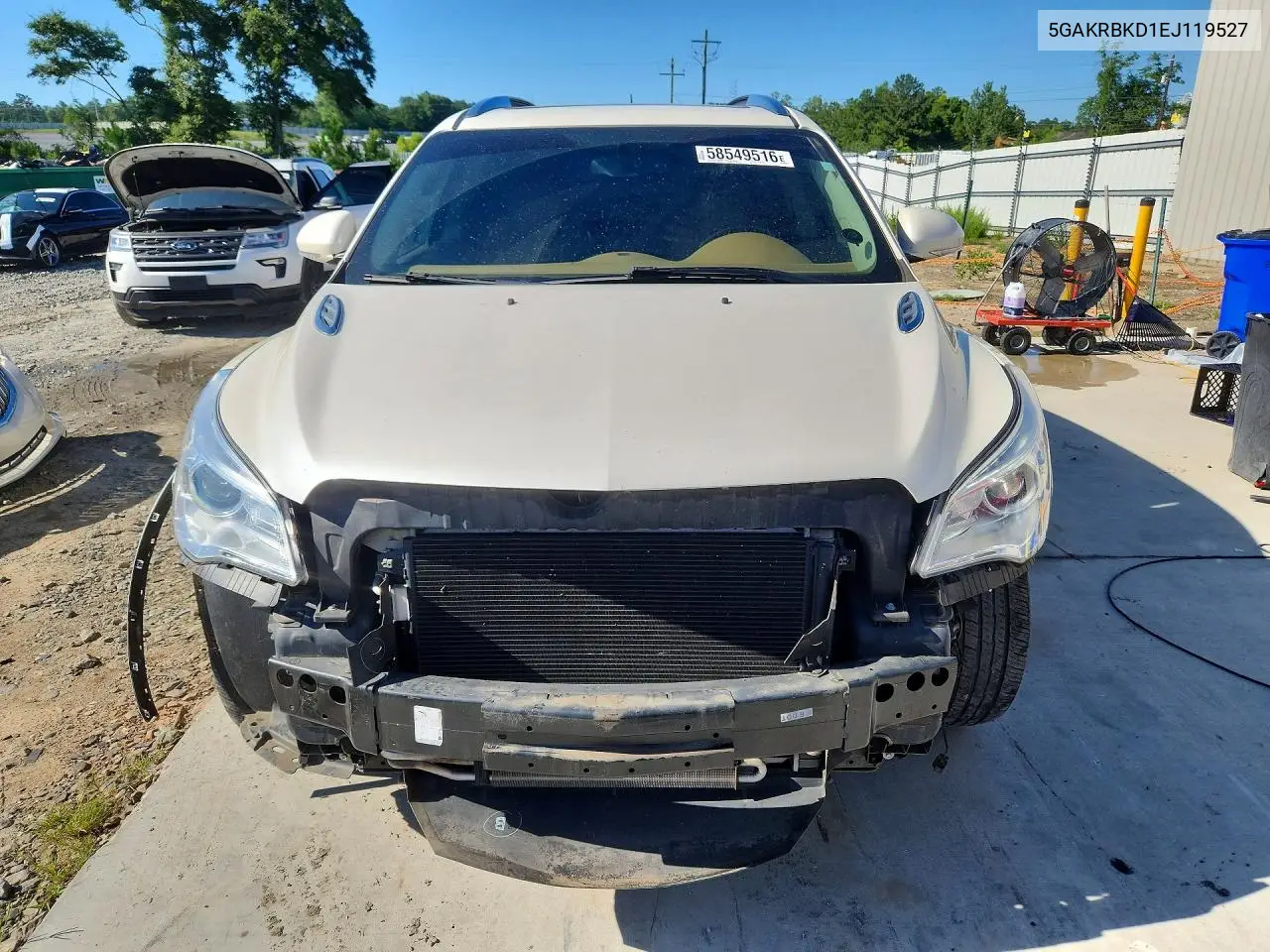 2014 Buick Enclave VIN: 5GAKRBKD1EJ119527 Lot: 58549516