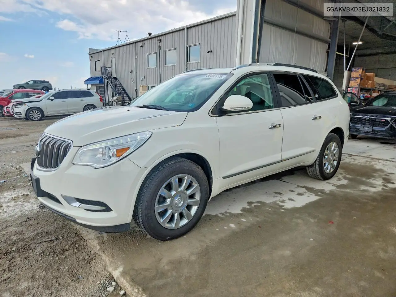 2014 Buick Enclave VIN: 5GAKVBKD3EJ321832 Lot: 59403776