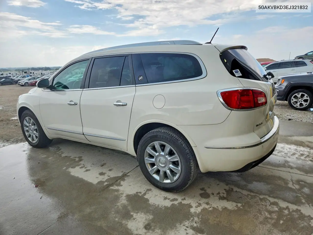 2014 Buick Enclave VIN: 5GAKVBKD3EJ321832 Lot: 59403776