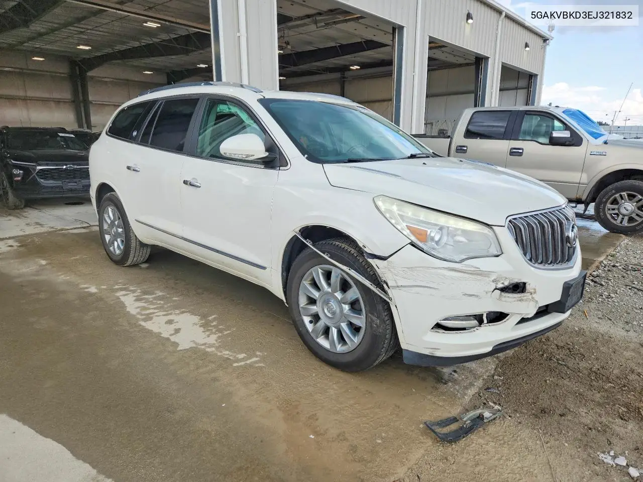 2014 Buick Enclave VIN: 5GAKVBKD3EJ321832 Lot: 59403776
